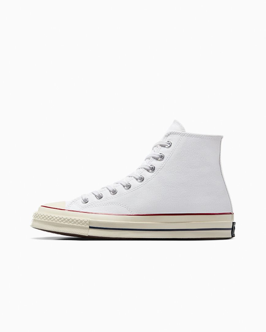 Pánské Boty Vysoké Converse Chuck 70 Vintage Platene Bílé | CZ QE31X49